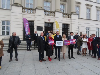 Konferencja prasowa Radosława Witkowskiego